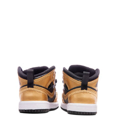 1 Mid SE (TD) - Black/Metallic Gold/White