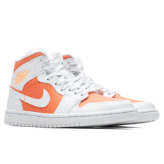 Women's 1 Mid SE - Bright Citrus/White