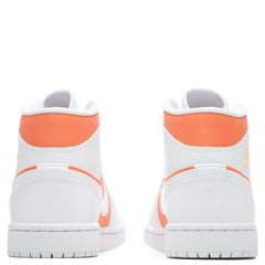 Women's 1 Mid SE - Bright Citrus/White