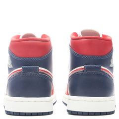 Women's 1 Mid SE - Gym Red/Midnight Navy/Sail/Light Iron Ore