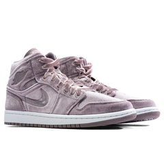 Women's 1 Mid SE - Purple Smoke/White