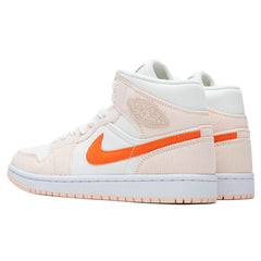 Women's 1 Mid SE - Sail/Orange Quartz
