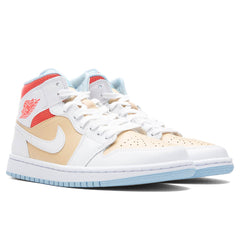 Women's 1 Mid SE - Sesame/White