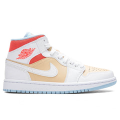 Women's 1 Mid SE - Sesame/White