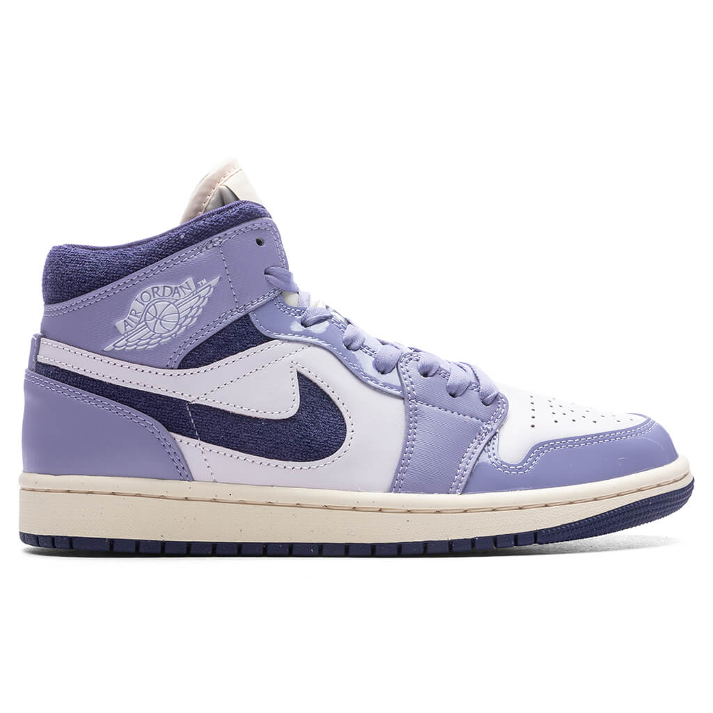 Women's 1 Mid SE - Sky J Light Purple/Sky J Purple