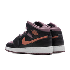 1 Mid SE (GS) - Black/Sky J Orange/Sky J Mauve