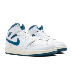 1 Mid SE (GS) - White/Industrial Blue/Sail