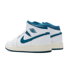 1 Mid SE (GS) - White/Industrial Blue/Sail