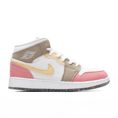 1 Mid SE (GS) - White/Vivid Green
