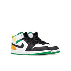 1 Mid SE (PS) - White/Laser Orange