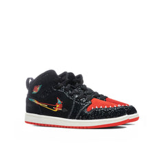 1 Mid SE (PS) "Siempre Familia" - Black/Chile Red