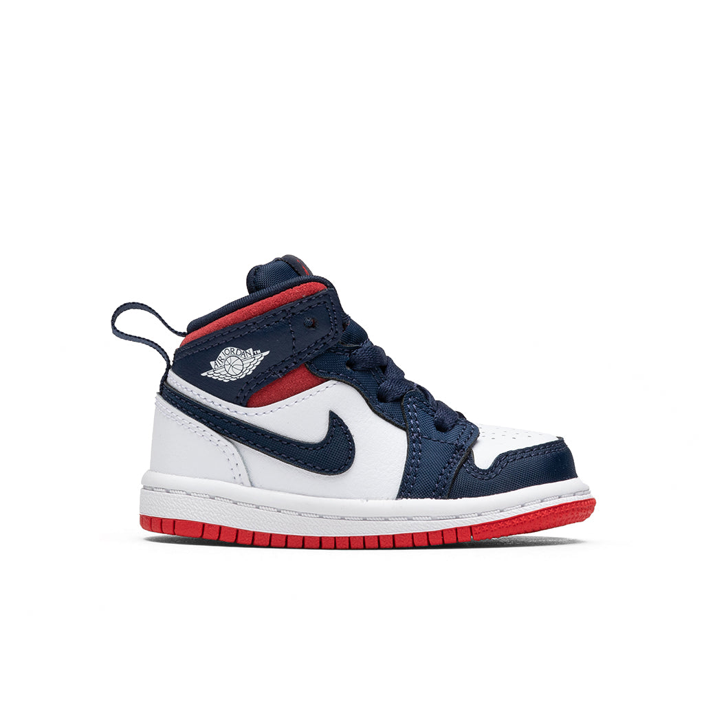 1 Mid SE (TD) - White/University Red/Midnight Navy