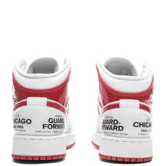 1 Mid SS (GS) - White/University Red