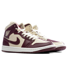 Women's 1 Mid - Beach/Cherry Wood Red/Sail