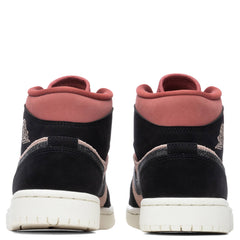 Women's 1 Mid - Particle Beige/Black