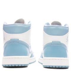 Women's 1 Mid 'UNC' - Sail/Worn Blue