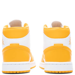 Women's 1 Mid 'University Gold' - White/University Gold/White