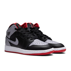 1 Mid (GS) - Black/Cement Grey/Fire Red