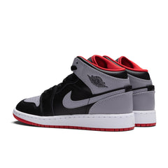 1 Mid (GS) - Black/Cement Grey/Fire Red