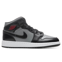 1 Mid (GS) - Black/Gym Red/Particle Grey