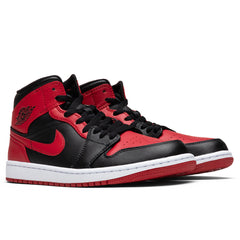 1 Mid (GS) - Black/Gym Red/White