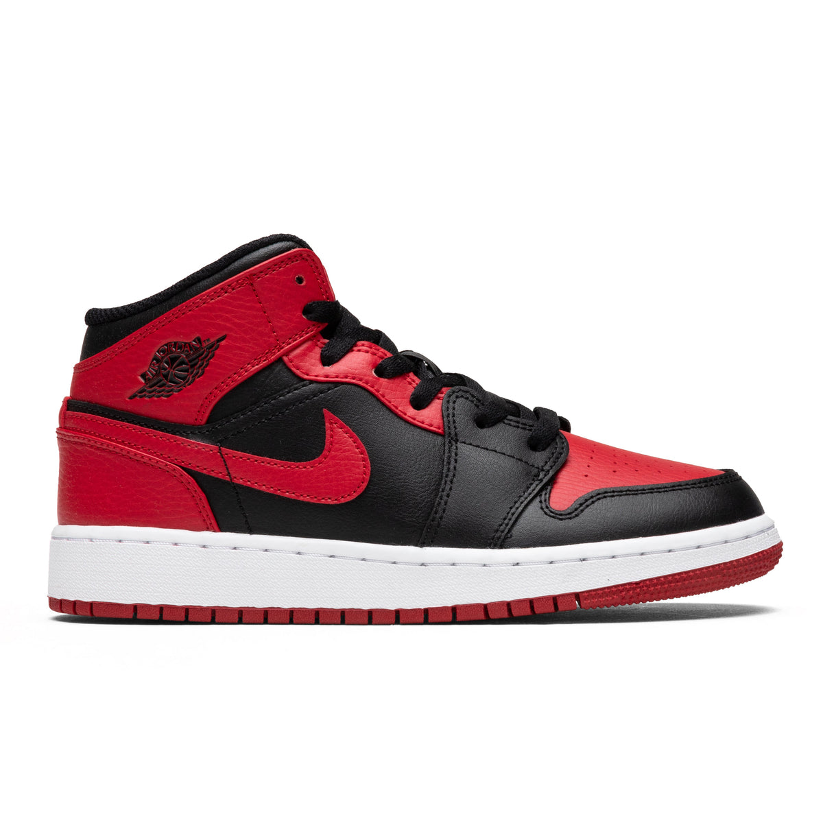 1 Mid (GS) - Black/Gym Red/White