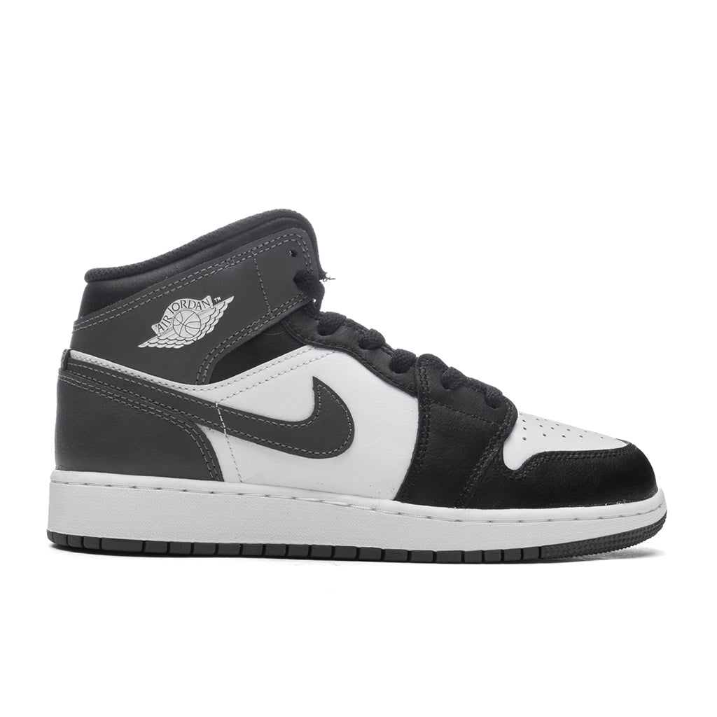 1 Mid (GS) - Black/Iron Grey/White