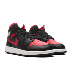 1 Mid (GS) - Black/Varsity Red/Summit White