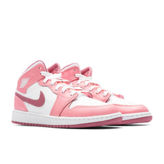 1 Mid (GS) - Coral Chalk/Desert Berry/White