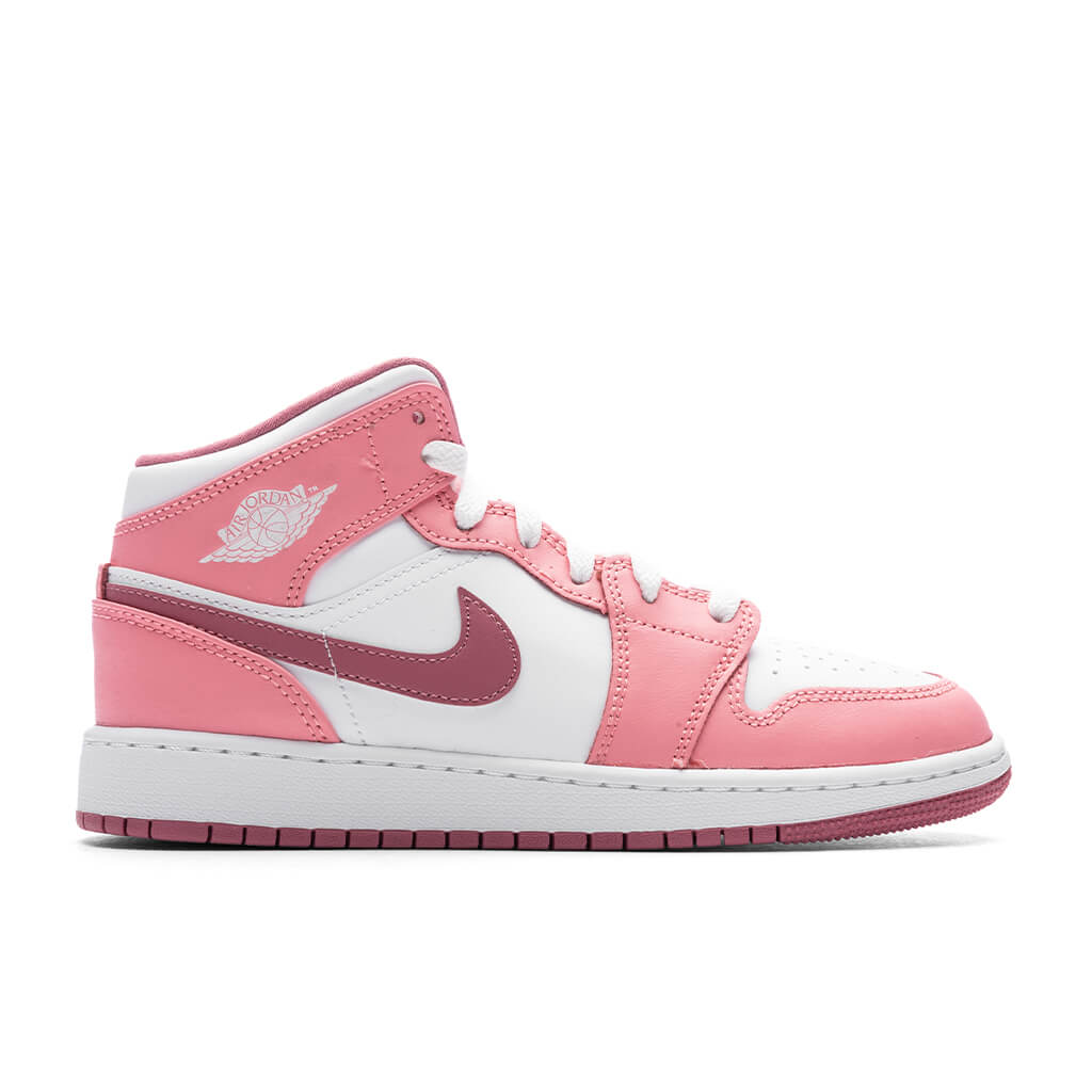 1 Mid (GS) - Coral Chalk/Desert Berry/White