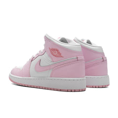 1 Mid (GS) - Pink Foam/White/Fire Red