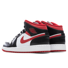 1 Mid (GS) - White/Gym Red/Black
