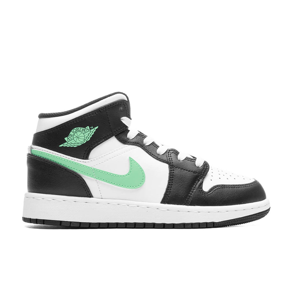 1 Mid (GS) - White/Green Glow/Black