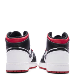 1 Mid (GS) - White/Gym Red/Black