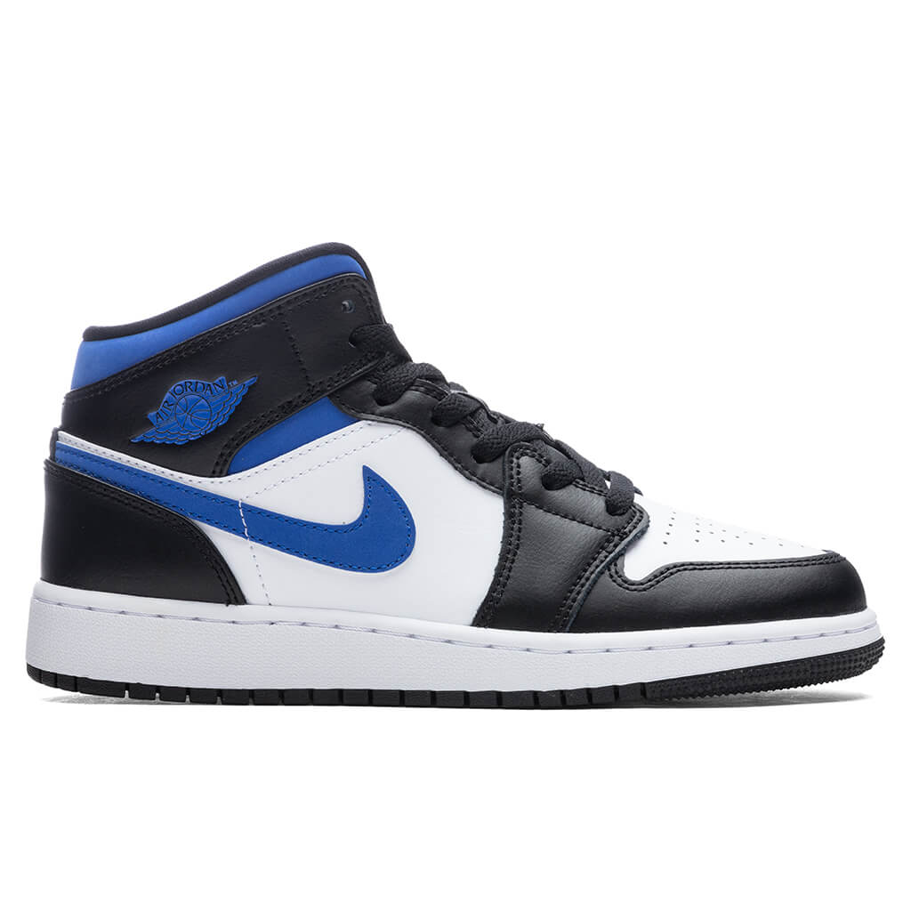 1 Mid (GS) - White/Racer Blue