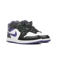 1 Mid (PS) - Black/Dark Iris/White