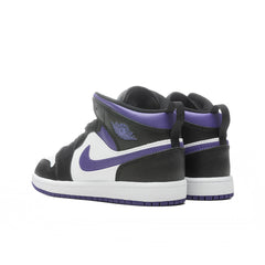 1 Mid (PS) - Black/Dark Iris/White