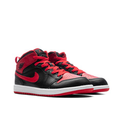 1 Mid (PS) - Black/Fire Red/White