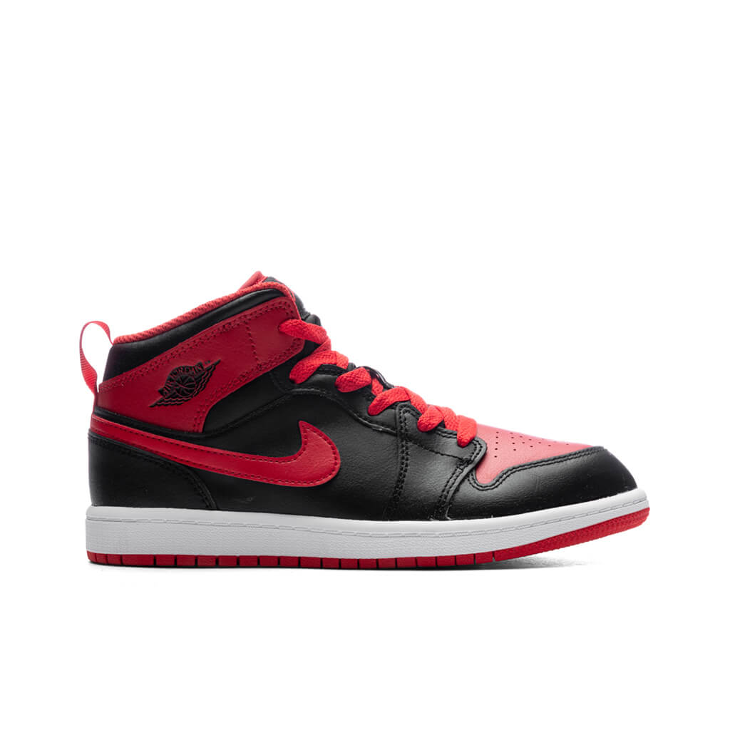 1 Mid (PS) - Black/Fire Red/White
