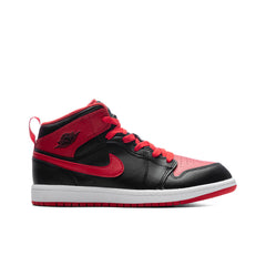 1 Mid (PS) - Black/Fire Red/White