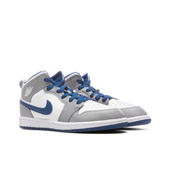 1 Mid (PS) - Cement Grey/White/True Blue
