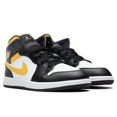 1 Mid (PS) - White/Pollen/Black