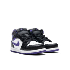 1 Mid (TD) - Black/Dark Iris/White