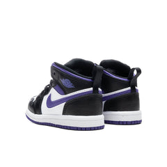 1 Mid (TD) - Black/Dark Iris/White