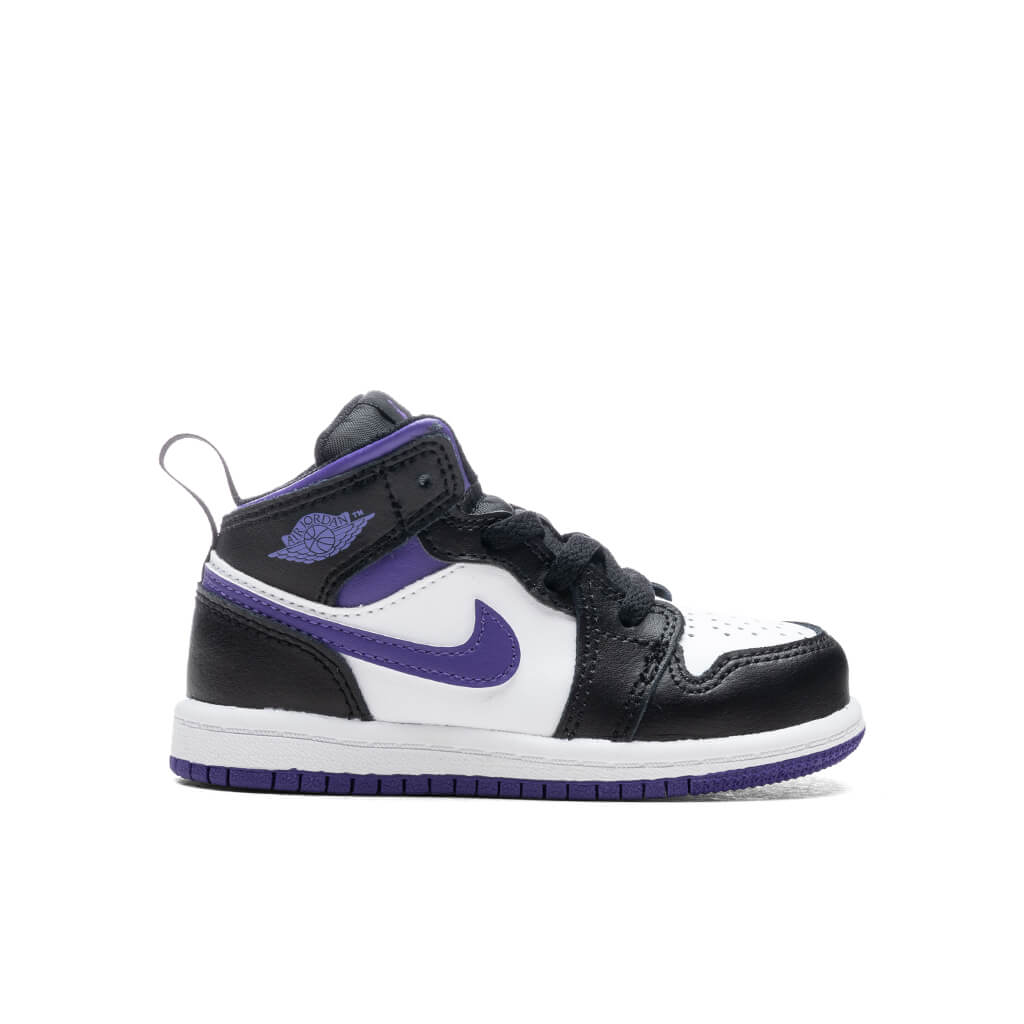 1 Mid (TD) - Black/Dark Iris/White