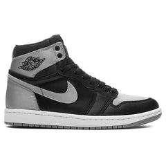 Women's 1 Retro High OG 'Satin Shadow' - Black/Medium Grey/White