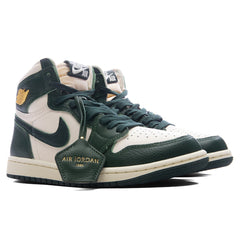 Women's 1 Retro High OG 'Fir' - Pale Ivory/Pro Green Fir/Coconut Milk