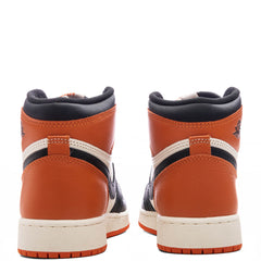 1 Retro High OG 'Shattered Backboard' (GS) - Black/Sail/Starfish