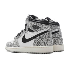 1 Retro High OG (GS) - Tech Grey/Muslin/Black