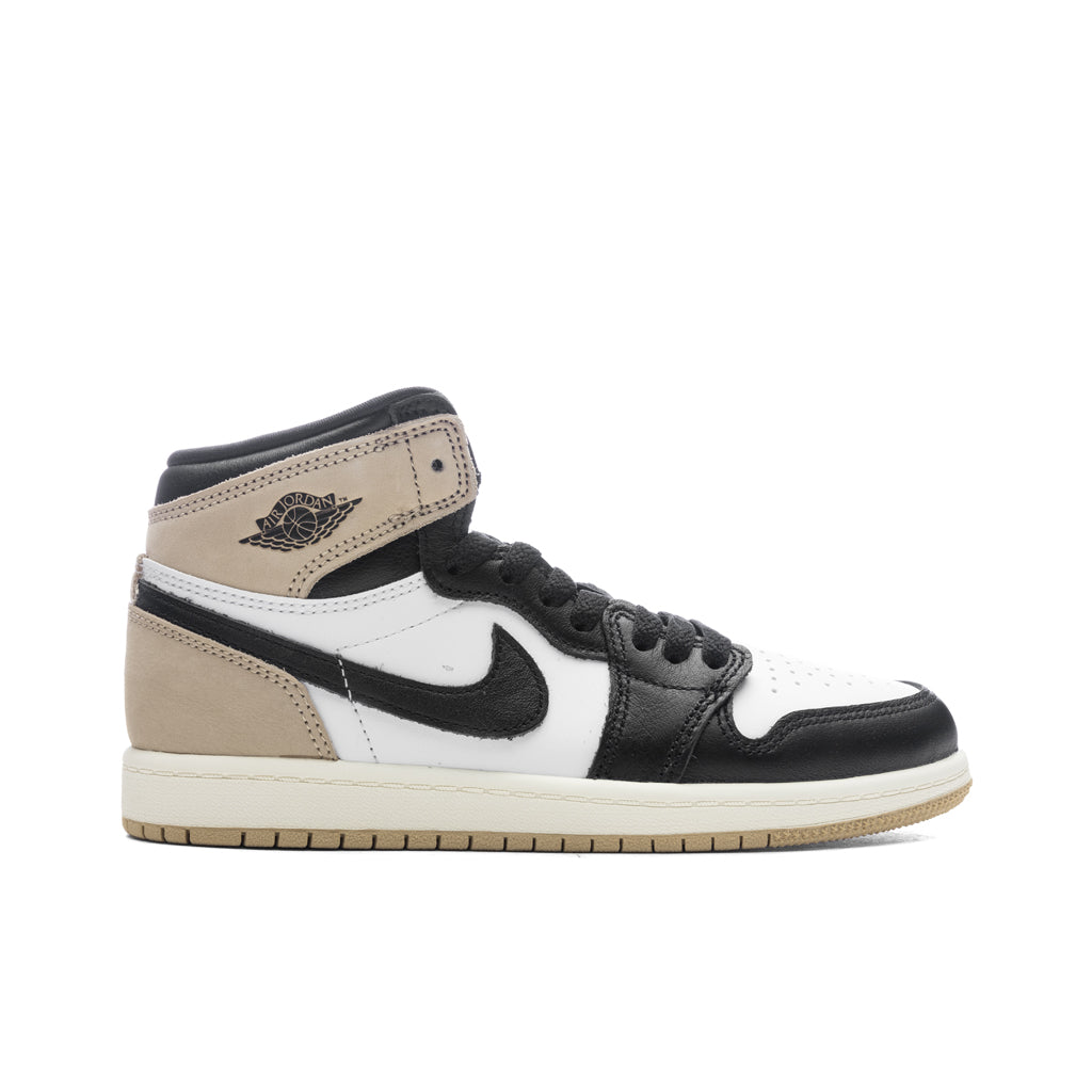 1 Retro High OG (PS) 'Latte' - Black/Legend Brown/White